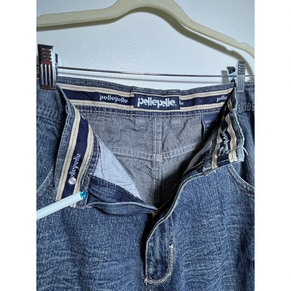 Vintage Pelle Pelle Marc Buchanan Baggy Carpenter Jeans Blue Denim